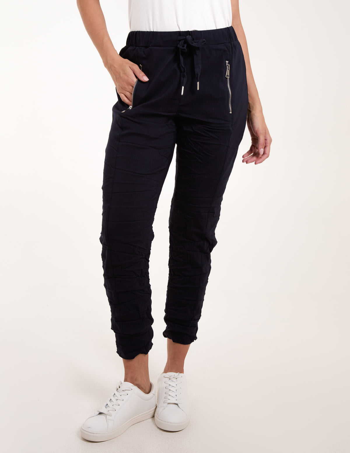 Zip Drawstring Trouser 