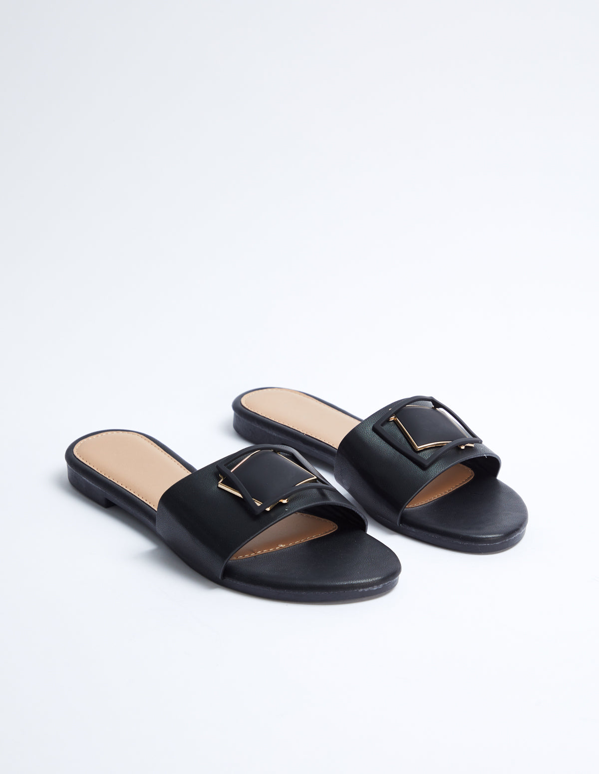 Wide Strap Sandals - Jun