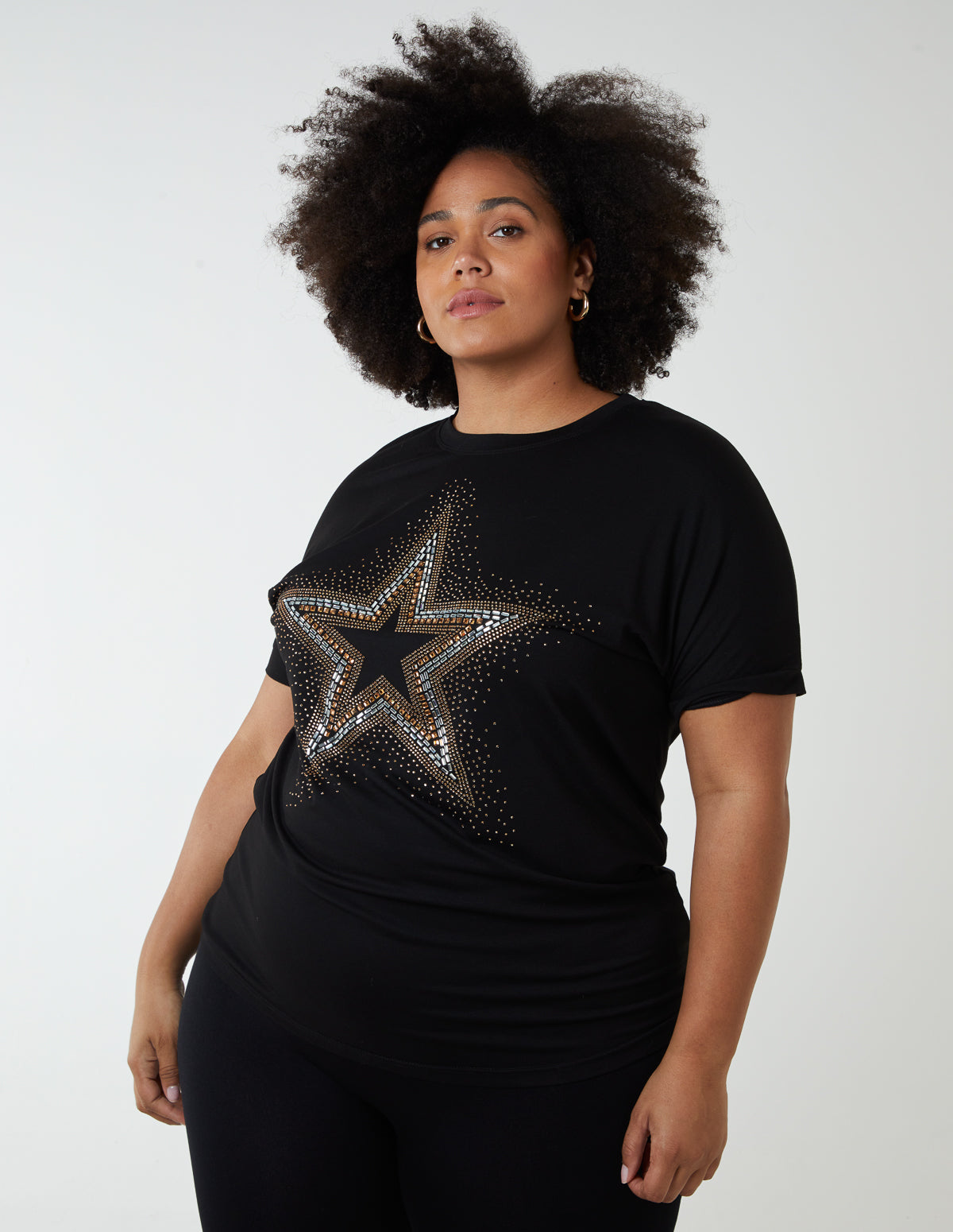 Curve Diamante Star Oversized Top - 22