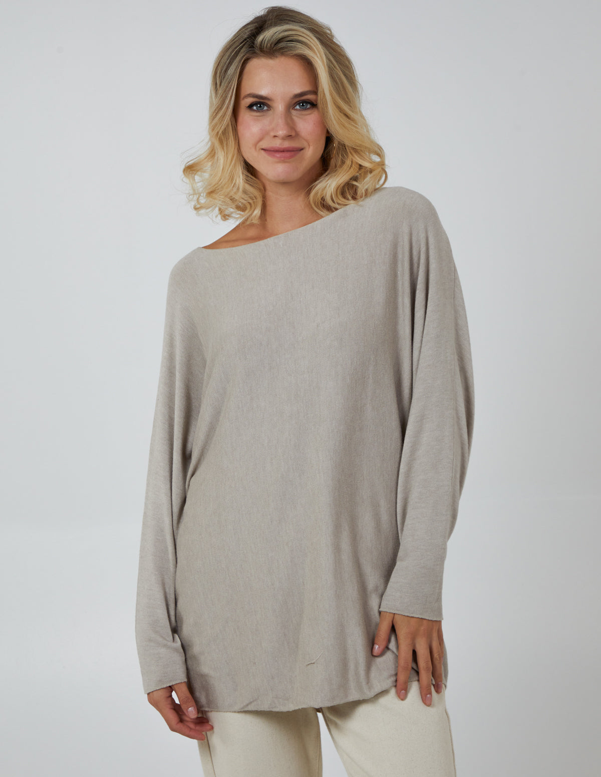 Oversized Long Sleeve Top 