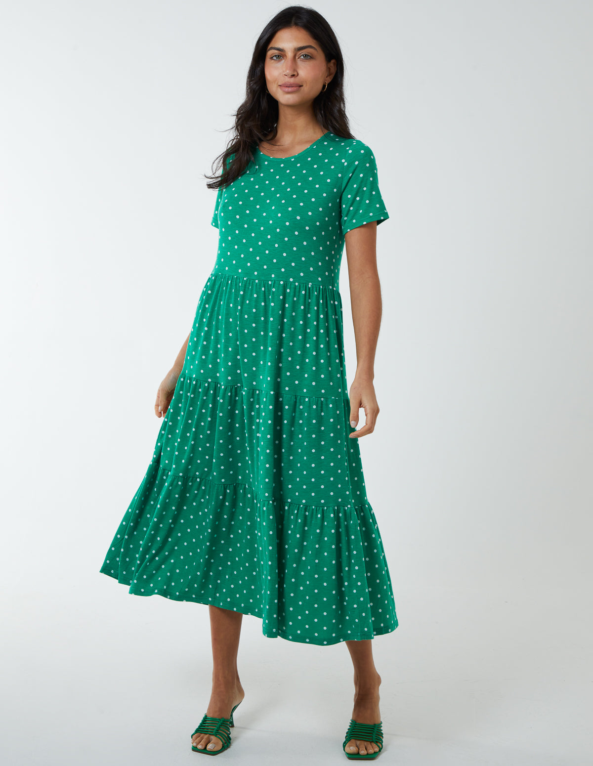 Tiered Smock Dress 