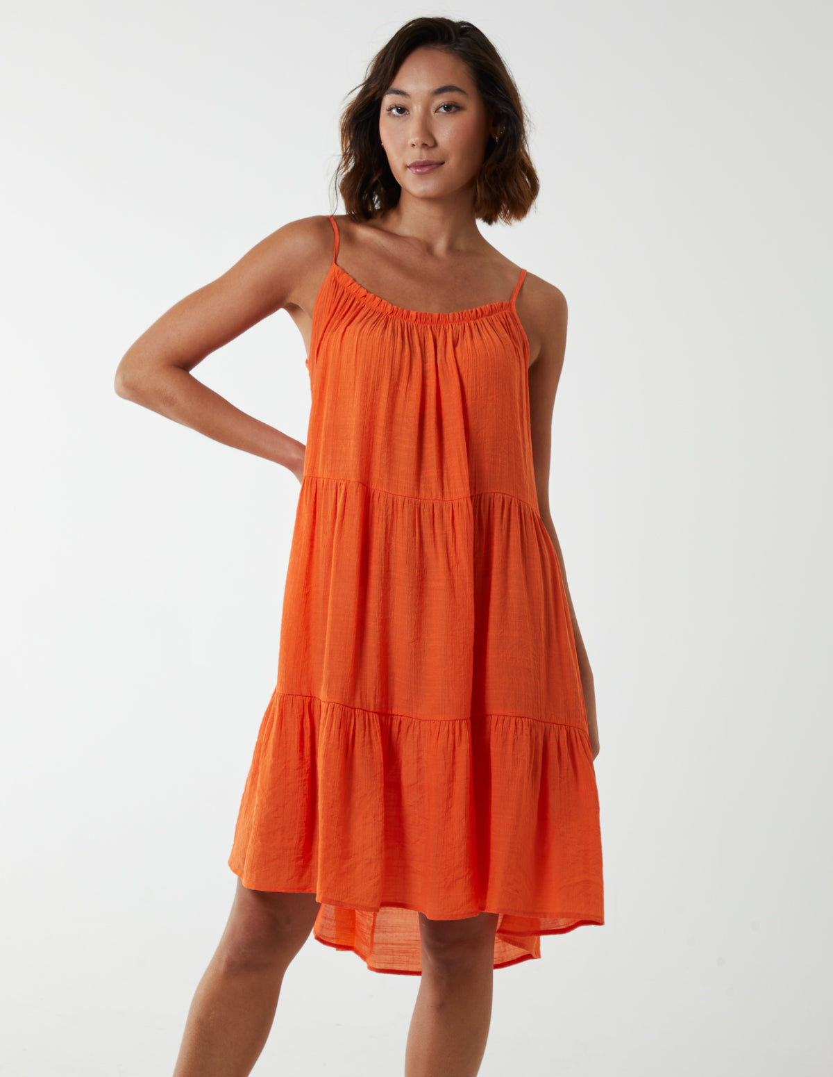 Tiered Cami Mini Dress 