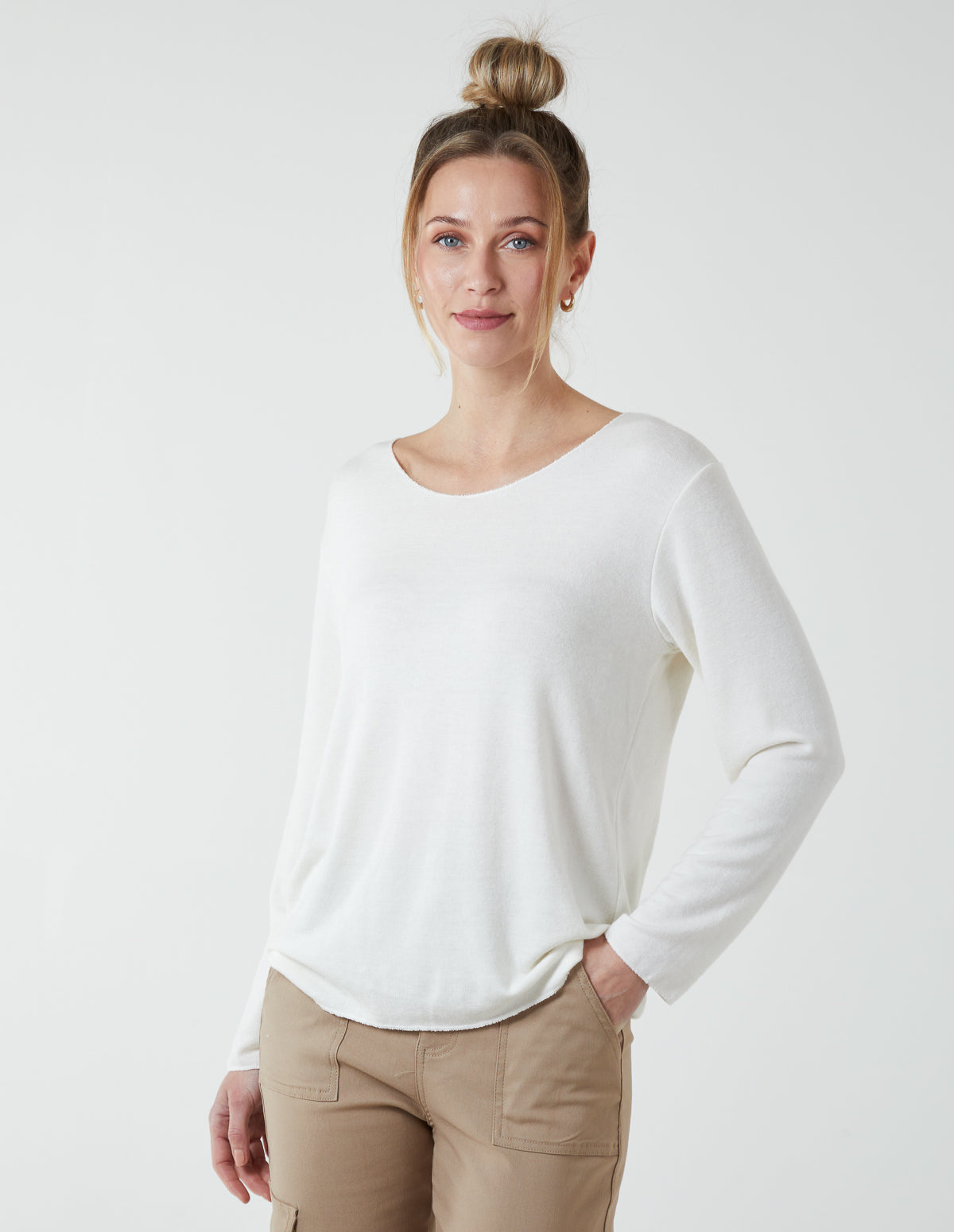 Basic Soft V Neck Jumper 