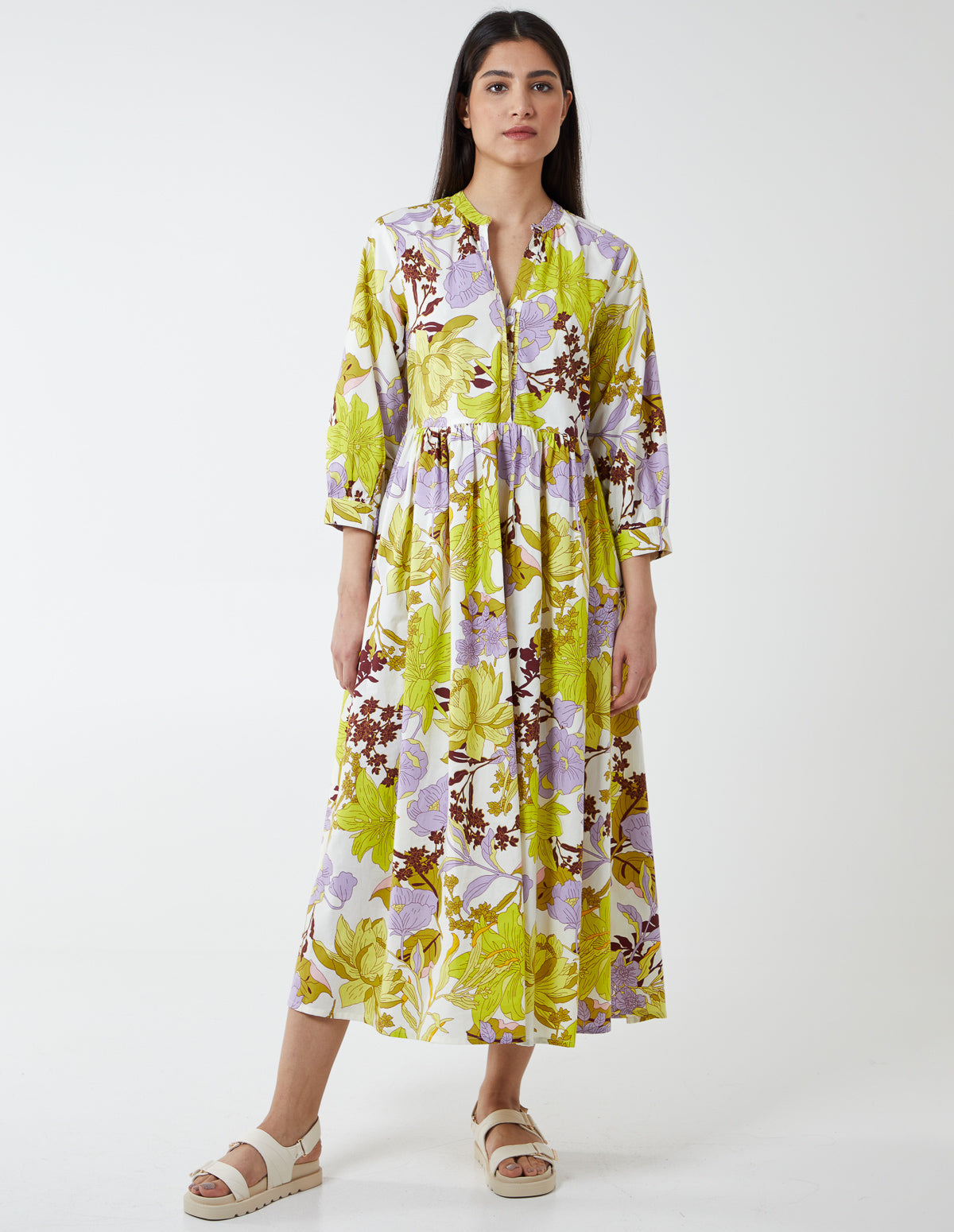 MALIHA - Oversized Shirt Dress 