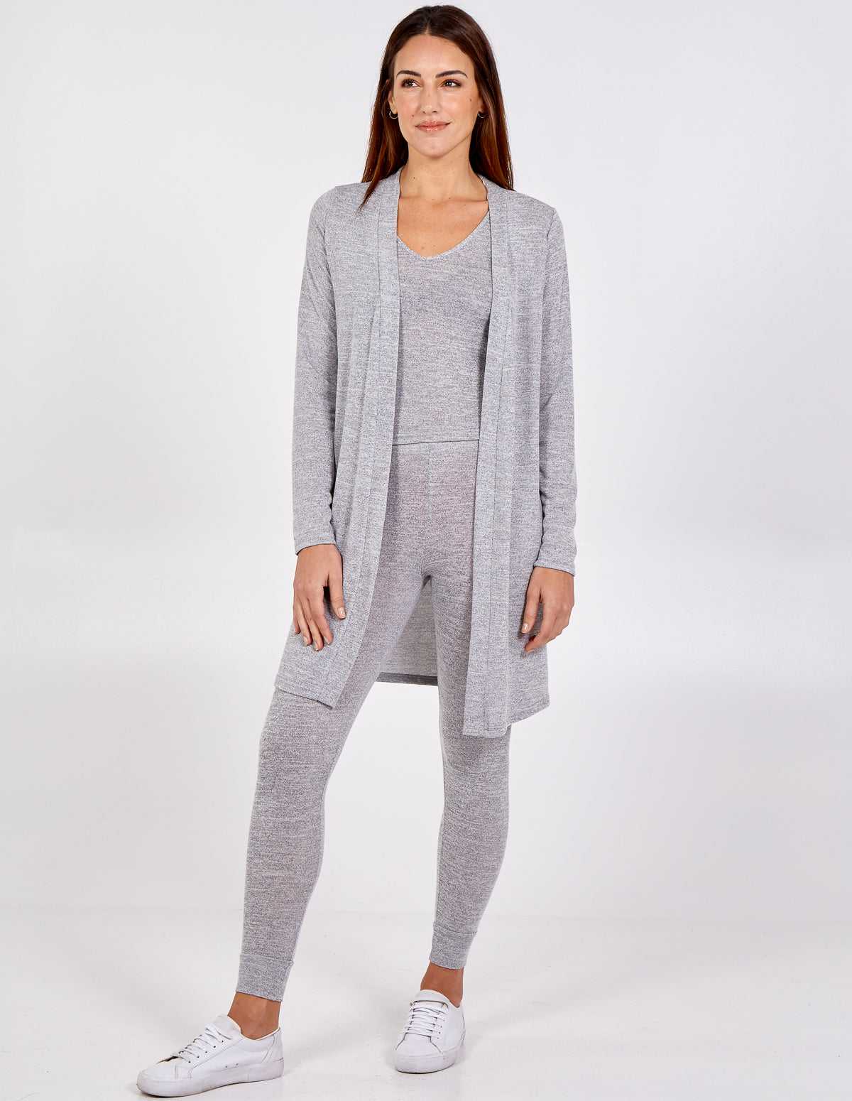 GRACIE - Loungewear 3 Piece Set - S / GREY