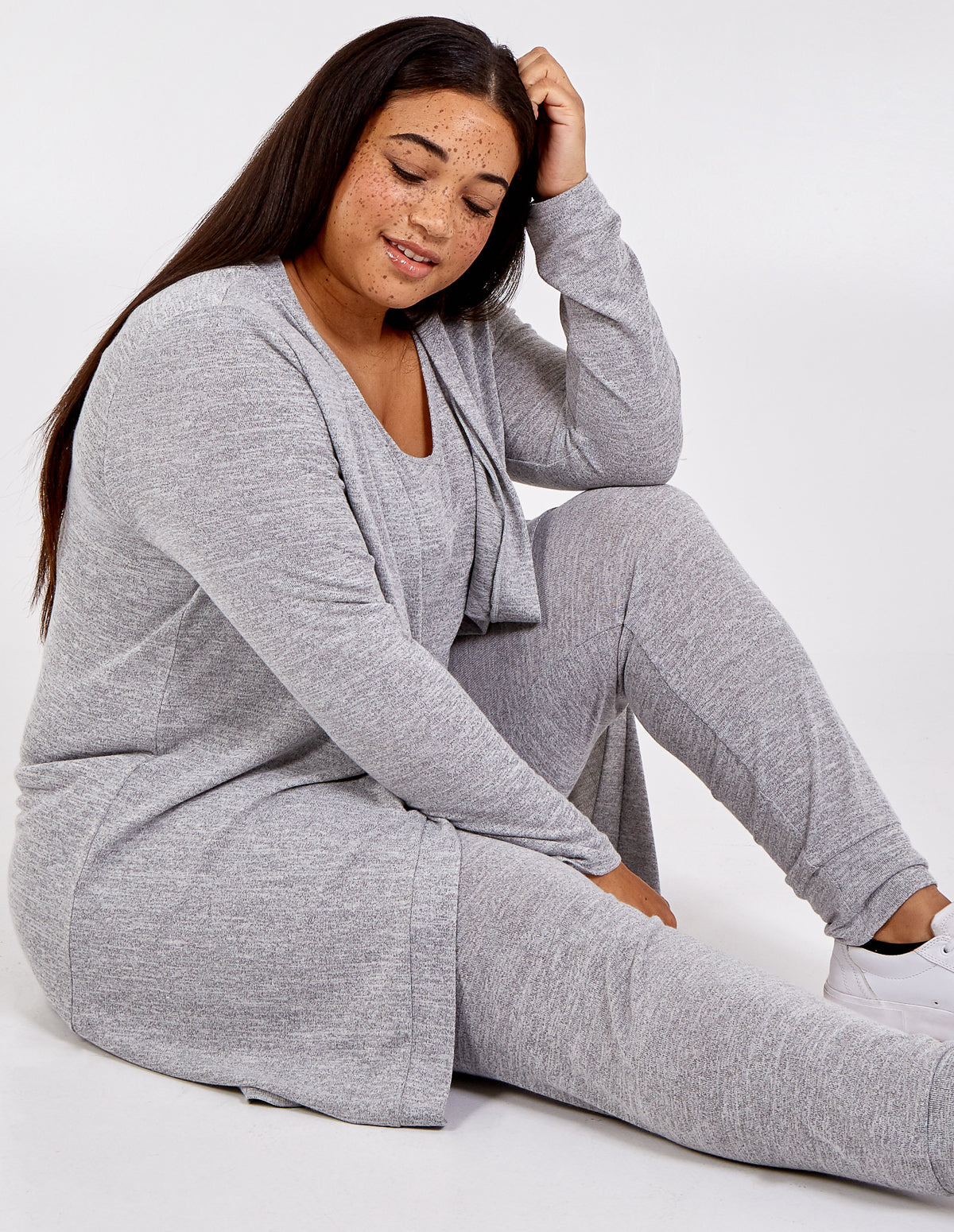 GRACIE- Curve Loungewear Set 