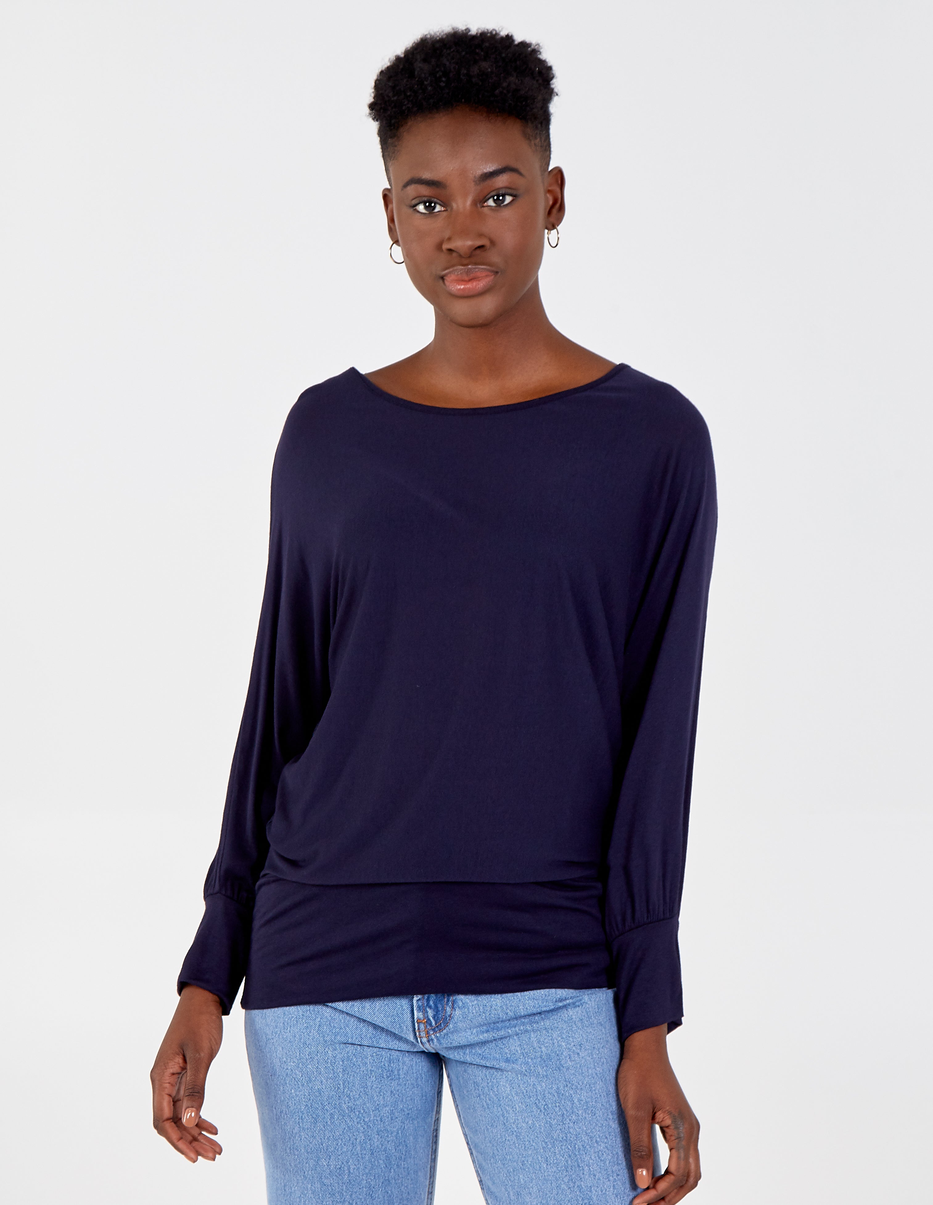 NIKITA - Oversized Long Sleeve Batwing Top 