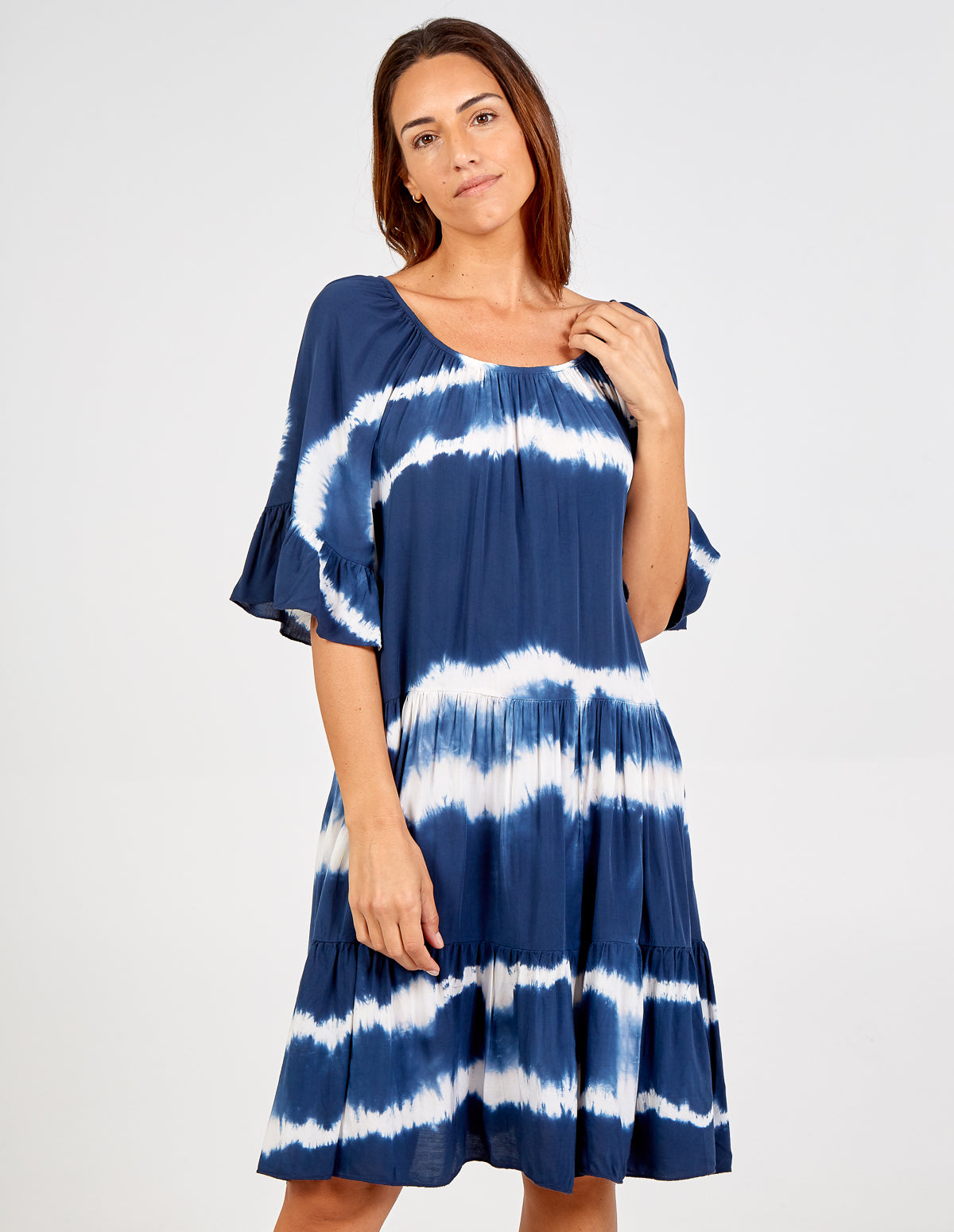 JOLANDA - Tie Die Tunic Dress 