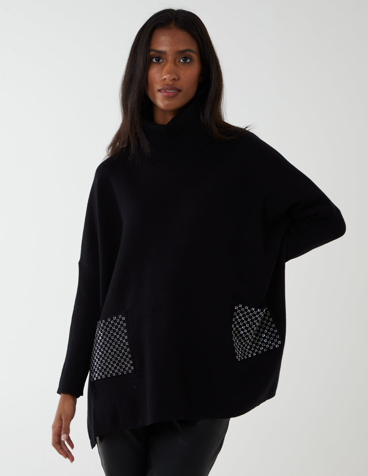 Rollneck Batwing Jumper 