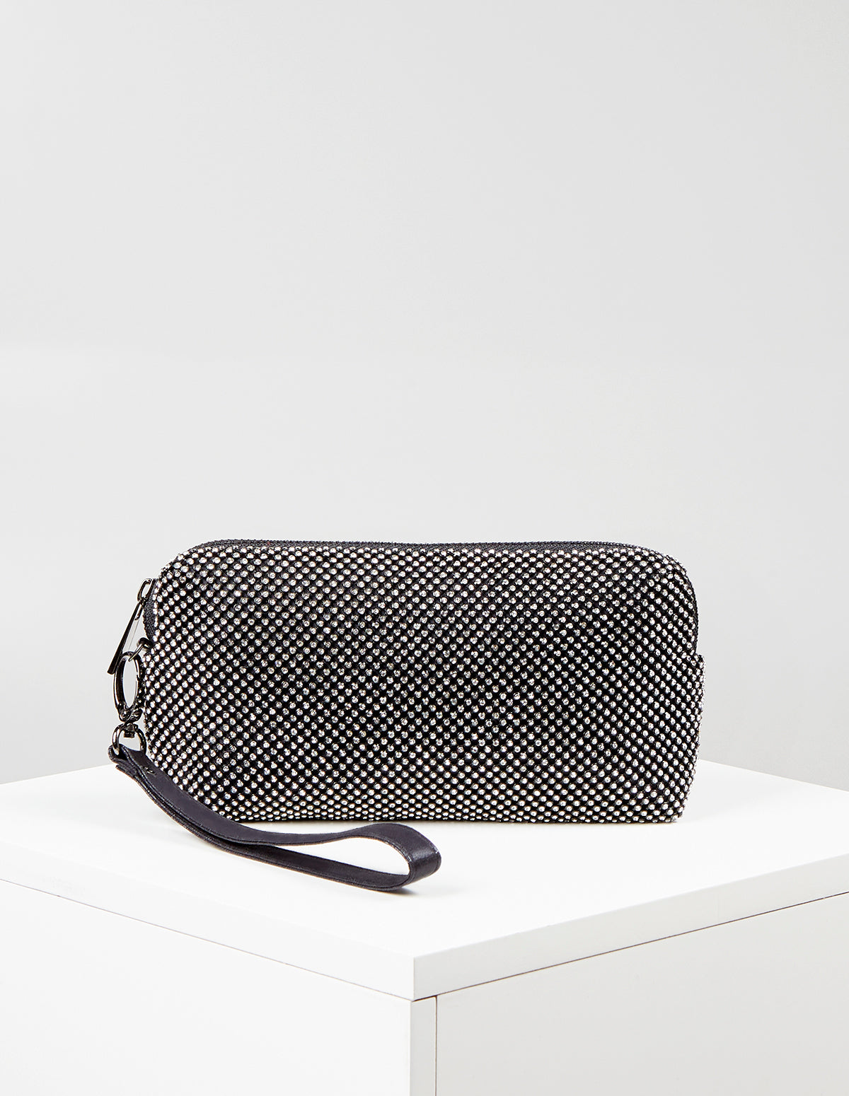 Diamante Mesh Evening Bag 