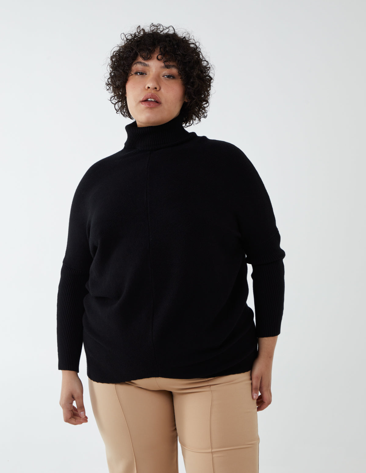 Curve Roll Neck Jumper 