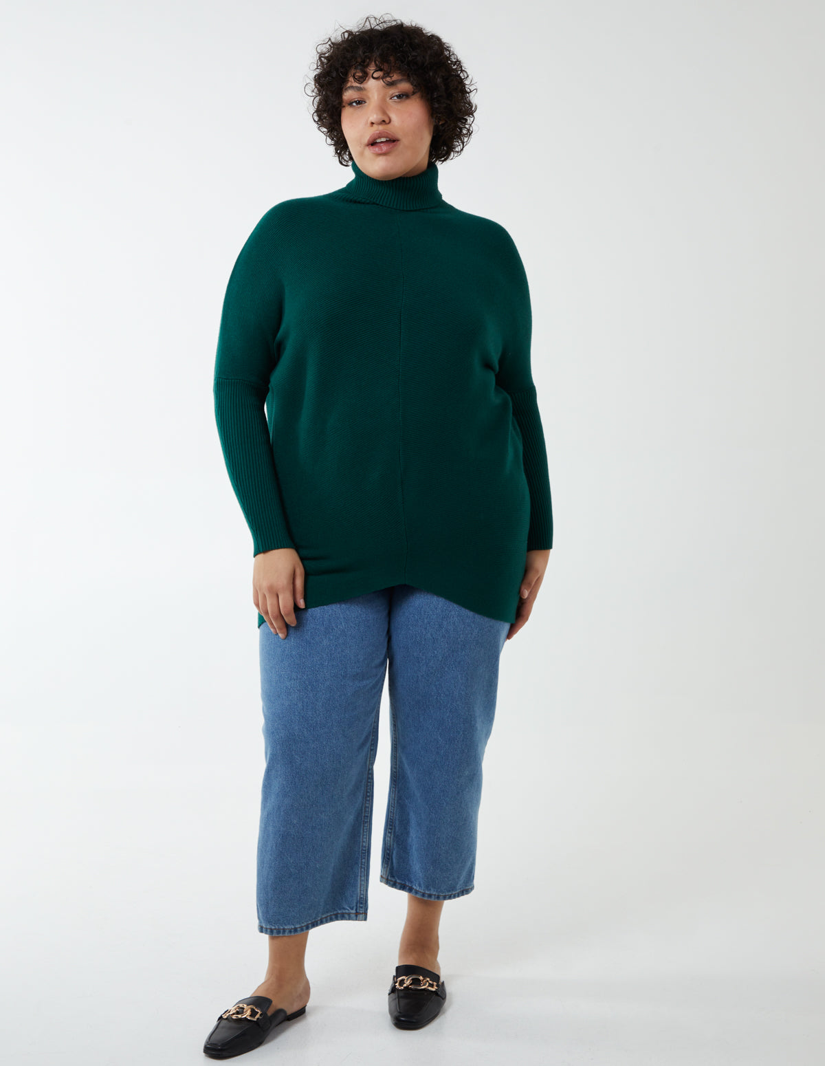 Curve Roll Neck Jumper 