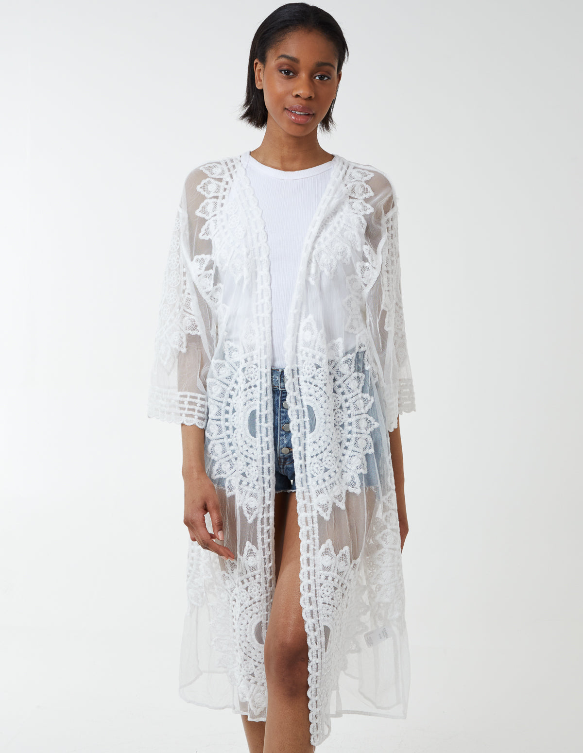 Boho Lace Kimono 