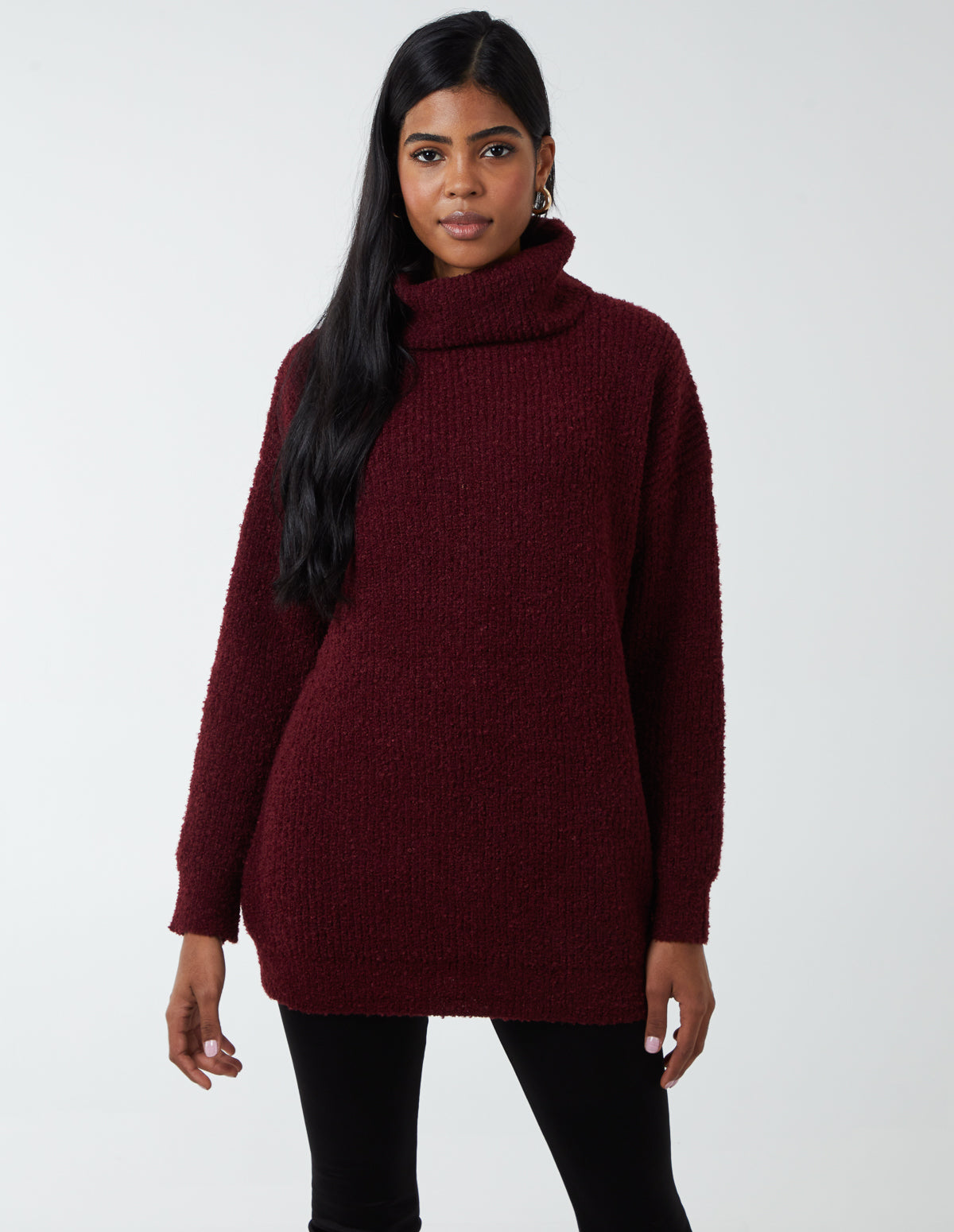 Cosy Roll Neck Tunic 