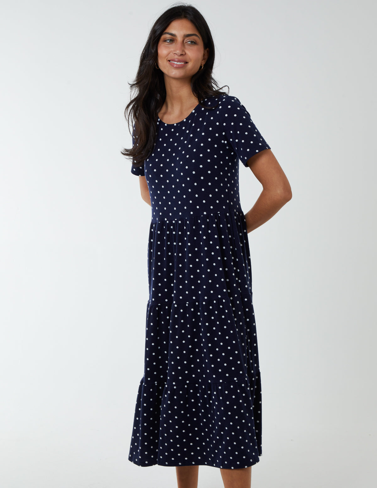 Tiered Smock Dress 