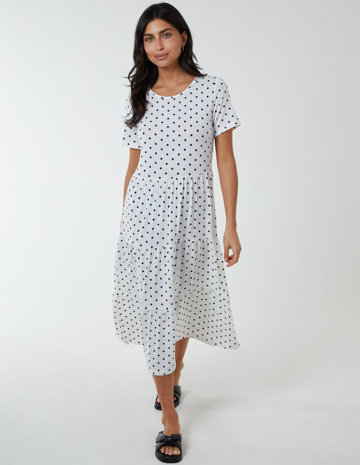 Tiered Smock Dress 