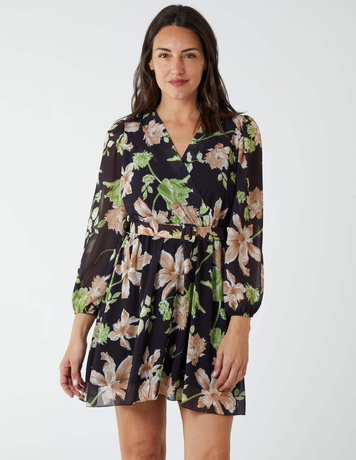 Floral Georgette Dress 