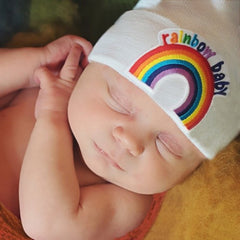 Rainbow Baby Beanie