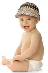 Knit Cap for Baby Boy