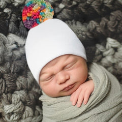 Colorful Newborn Beanie