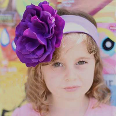 Purple Headband for Girls