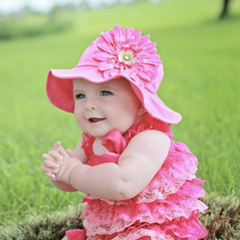 Flower Sun Hat for Baby