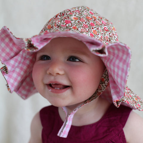 Perfect Picnic Baby and Toddler Girl Sun Hat