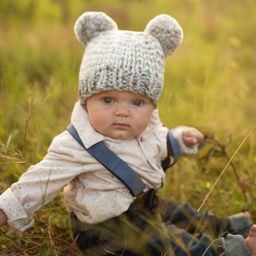 baby boy knit cap