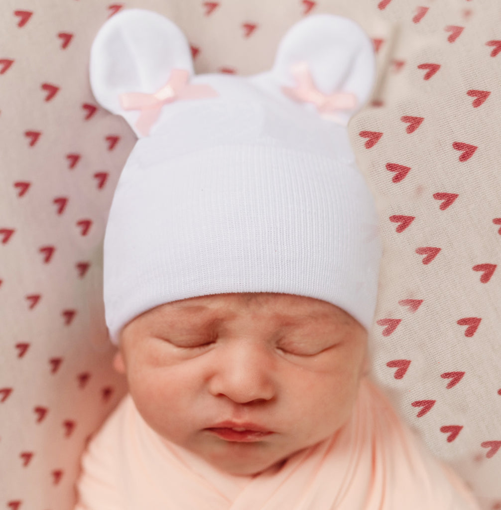 infant hat with ears