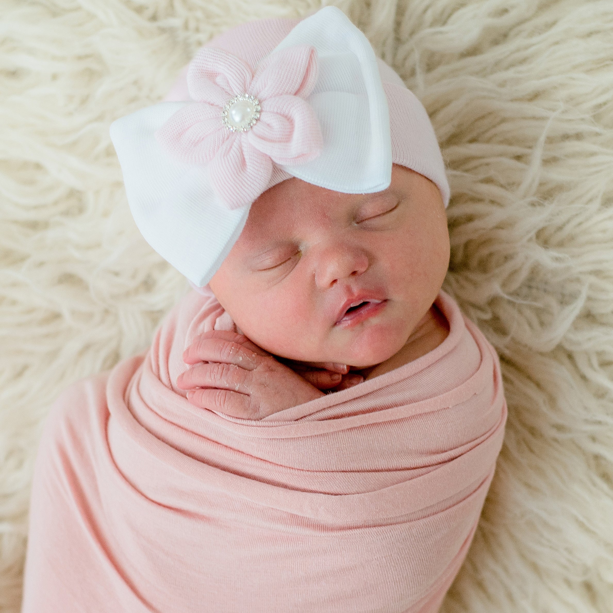 Hospital Newborn Headbands, Single Headband or Set of 3 Mini Headbands,  Newborn's First Headbands, Newborn Girl Hospital Bow. 