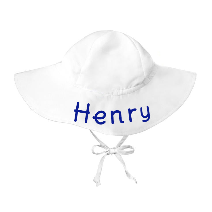 Personalized Wide Brim Sun Hat