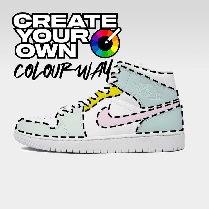 OG Colourway (Create Your Own) - Custom Nike Jordan 1 Low Trainers