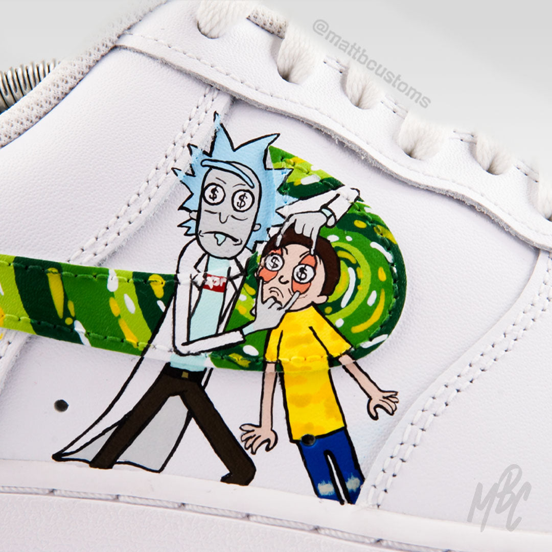 air jordan rick and morty