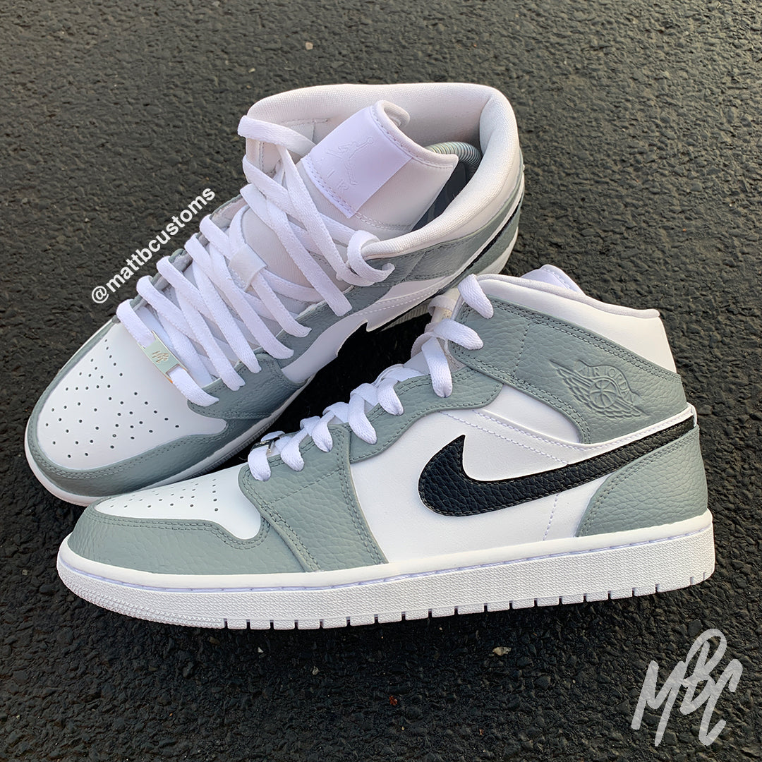 Custom Nike Jordan 1 Mid Trainers 