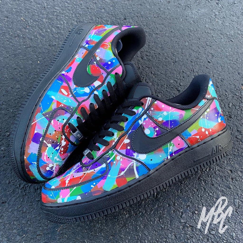 painted black air forces