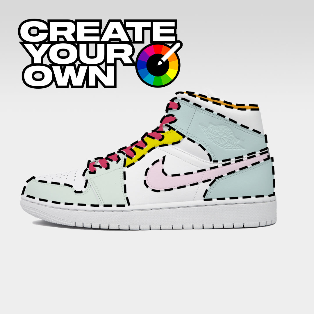 customize your own pair of jordans