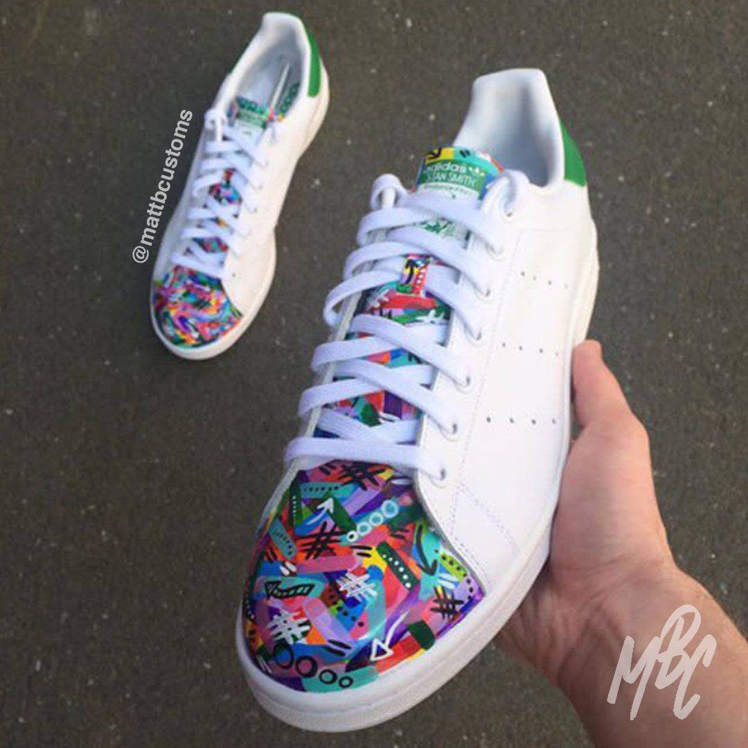 painted stan smiths