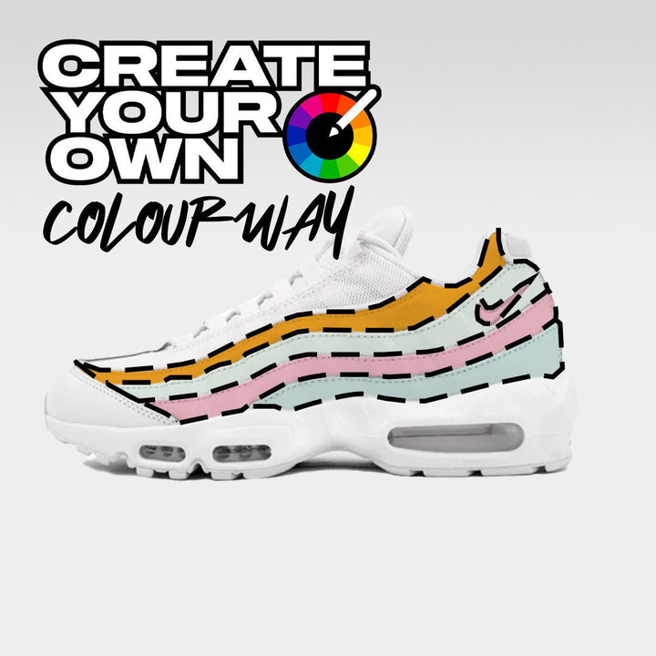 3 Tone Colourway (Create Your Own) - Custom Nike Air Max 90 Trainers –  MattB Customs