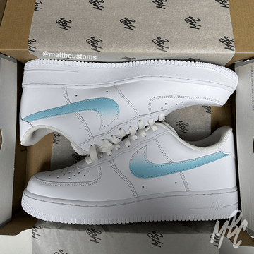 LV Black Drip Air Force 1 – Swaggy