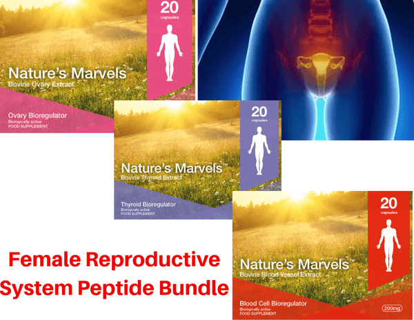 Natures marvel female reproductive system peptide bundle