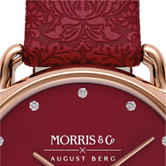 Strawberry Thief Petite Collection | Morris & Co x August Berg Timepieces