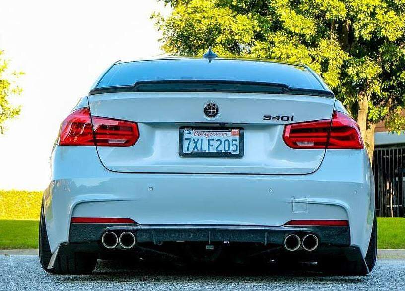 F30 M Sport Rear Bumper Rush Customs