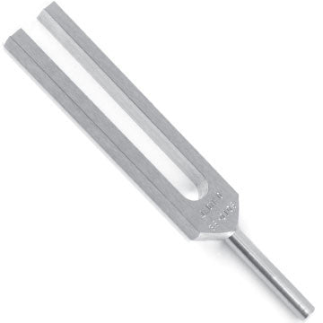 frequency for tuning fork f