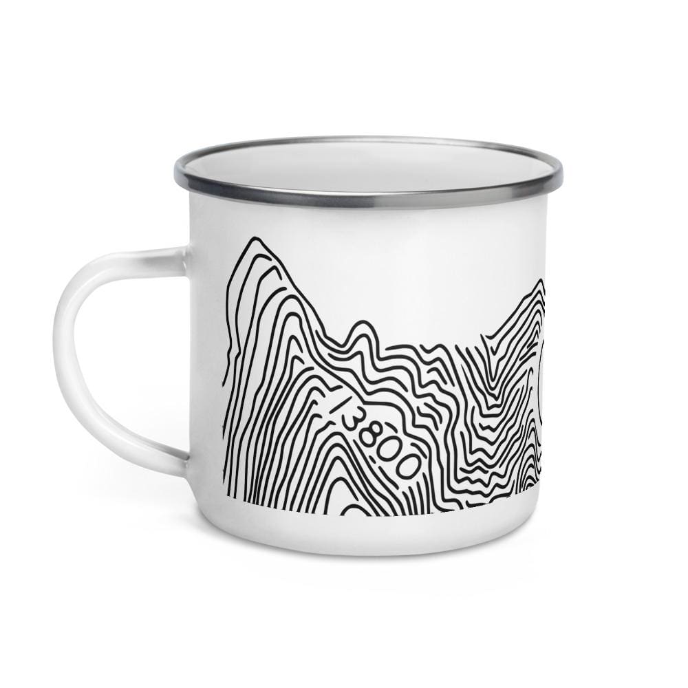 Hummingbird Hammocks Topo Enamel Mug