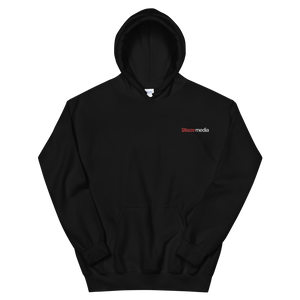 black hoodie embroidered