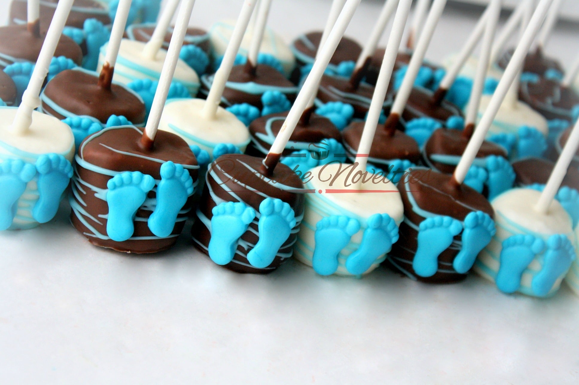 marshmallow decorations for baby shower