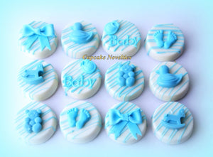 Baby Shower Cookies Boy Baby Girl Baby Things Chocolate Oreos Gender