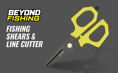 Beyond Fishing 6.5 Pro Shears - Braid Cutting Scissors