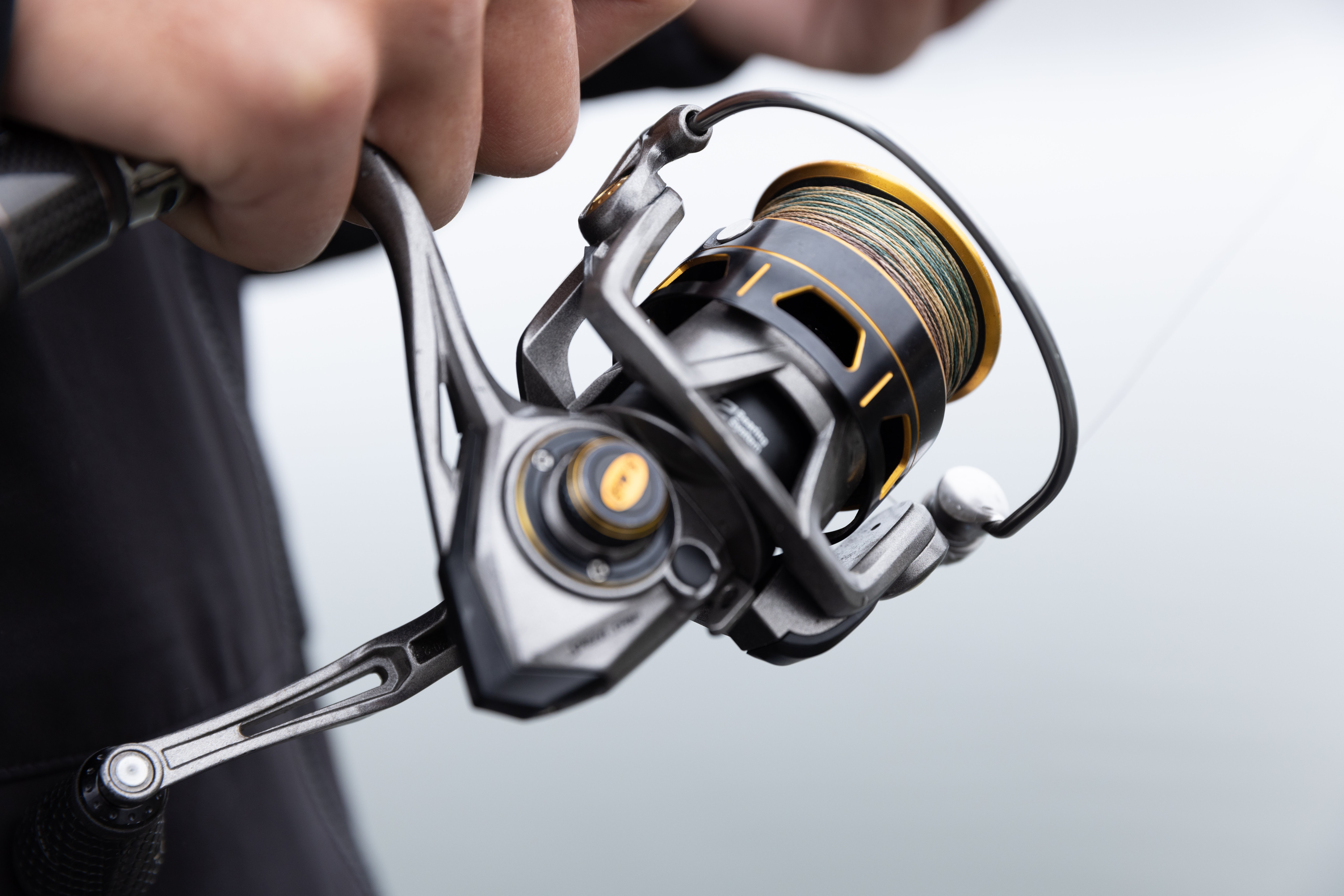 High-strength green braided fishing line spool designed for durability and smooth casting in freshwater and saltwater fishing.