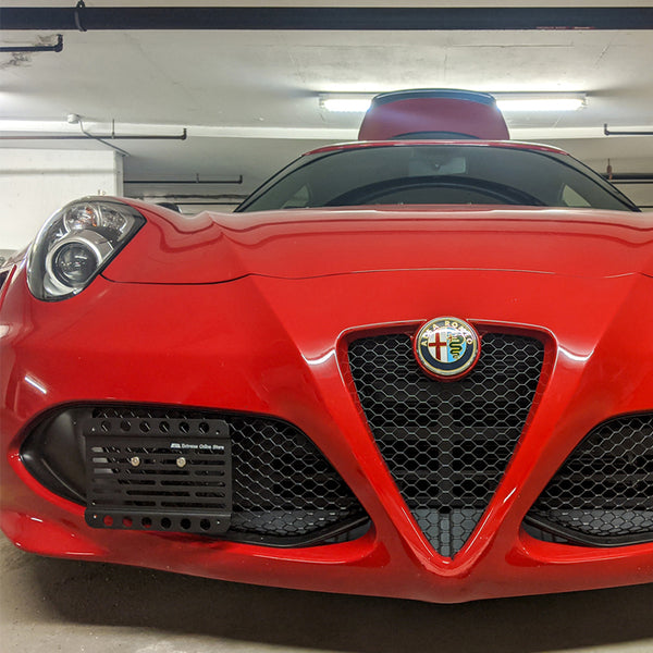 alfa romeo license plate holder